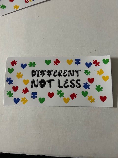 Different not less