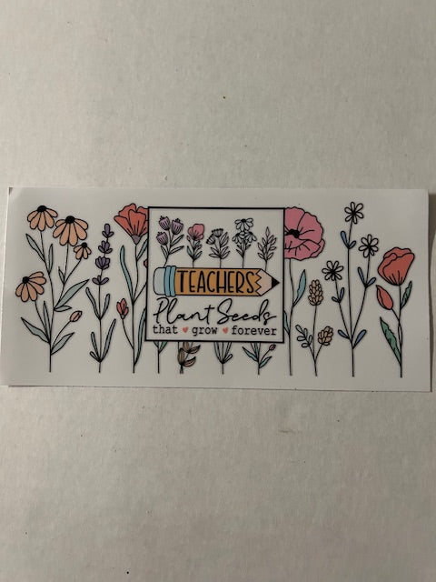 Teachers plant seeds